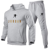 New Fashion Mens Clothing Pullovers Sweater Cotton Men Tracksuits Hoodie Two Pieces + Pants Sports Shirts Fall Winter Track suit