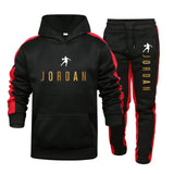 New Fashion Mens Clothing Pullovers Sweater Cotton Men Tracksuits Hoodie Two Pieces + Pants Sports Shirts Fall Winter Track suit