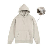 SIMWOOD 2021 Spring Winter New Hooded Hoodies Men thick 360g fabric solid basic sweatshirts quality jogger  texture  pullovers